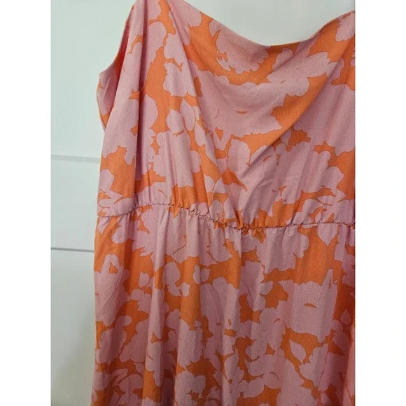 Social Standard by sanctuary smocked back dress floral NWT size XXL - Picture 2 of 8